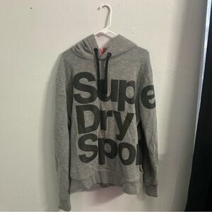 Superdry Sport Gray Hoodie for Men